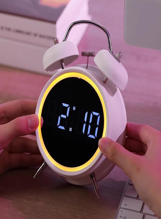 MAPPLE CREATION Kids Digital Alarm Clock for Kids Bedroom, Wake Up Alarm Clock, Bedside Clock Children's Sleep Trainier Wake Up Night Light Boys Girls Birthday Gifts, Table Clock - Image 1